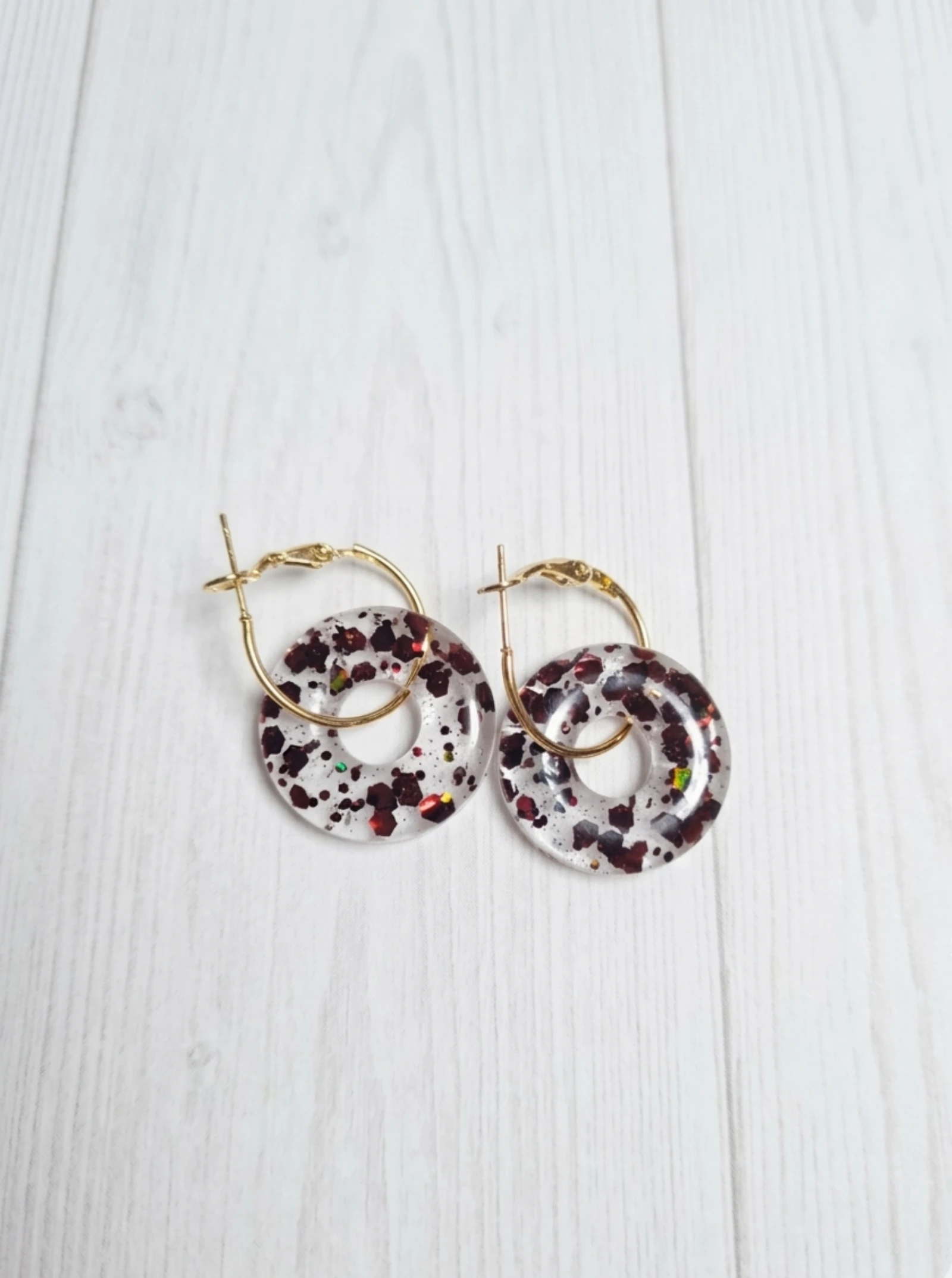 Boucles d'oreilles donut 🍩 